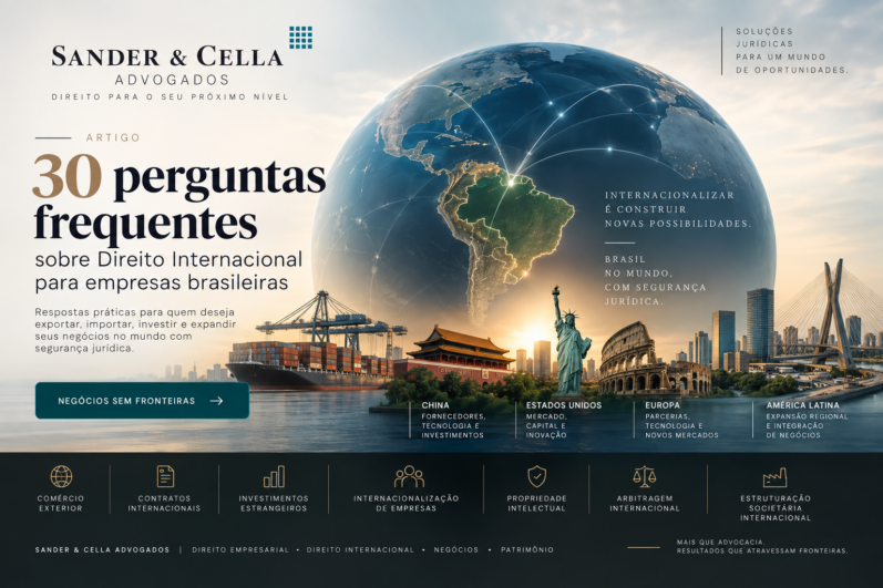 30 perguntas frequentes sobre Direito Internacional para empresas brasileiras
